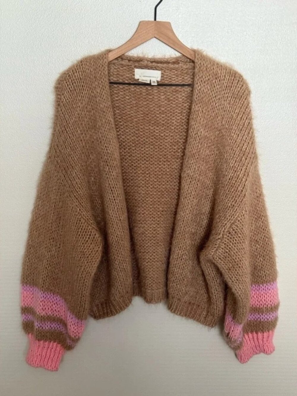 ANTHROPOLOGIE Chunky Drop Shoulder Cardigan